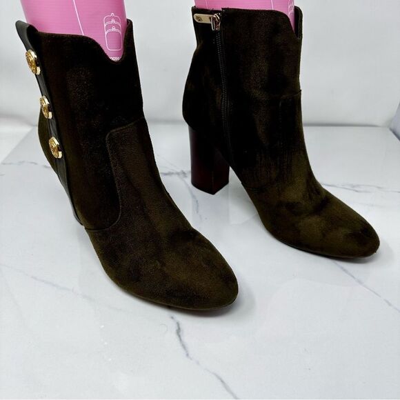 Tommy Hilfiger Suede Ankle Boots- Size 10 - Picture 1 of 15
